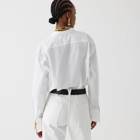 J. Crew Garçon White Button Down Shirt - Picture 2 of 13